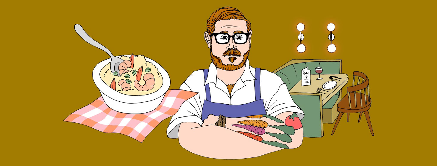portrait of chef Sean brock