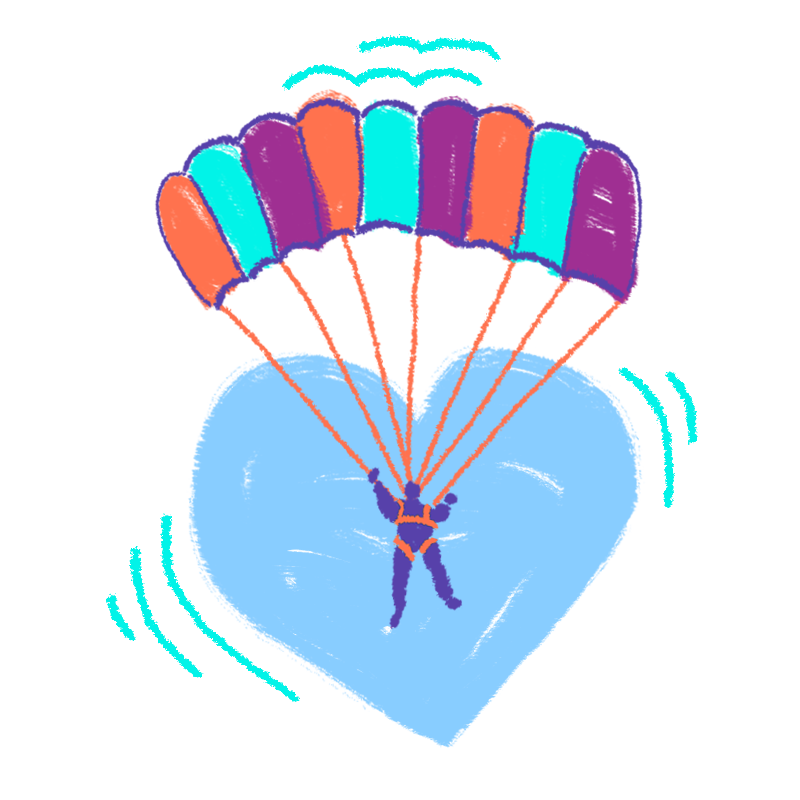 a parachute